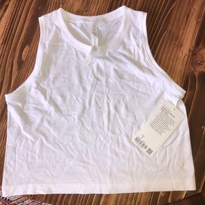 Lululemon Breeze by Muscle Crop Tank